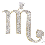 Scorpio Sign Diamond Pendant 42905 - Image 1