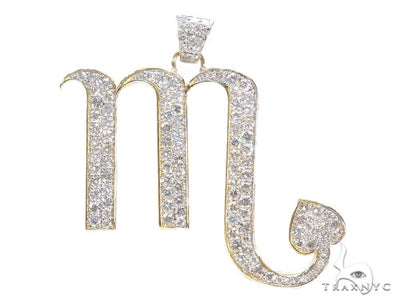 Scorpio Sign Diamond Pendant 42905 - Image 1