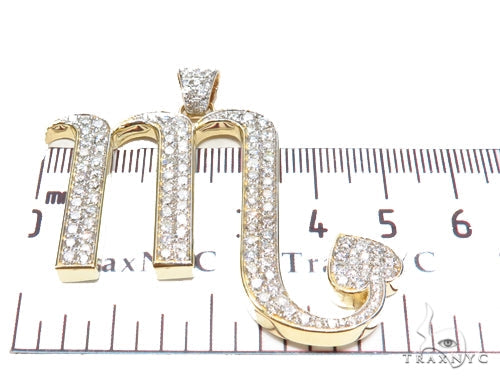Scorpio Sign Diamond Pendant 42905 - Image 6