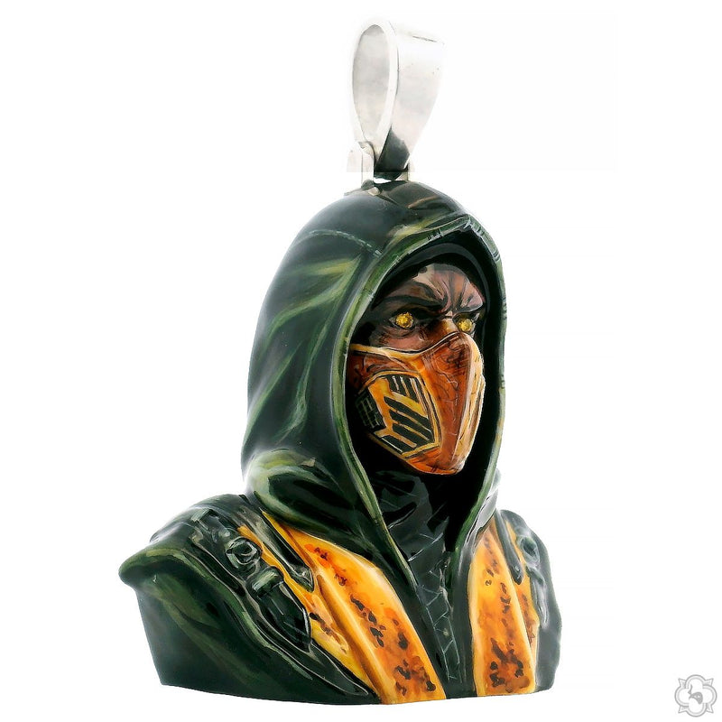 Glow In The Dark Scorpion Mask Pendant 70711 - Image 2