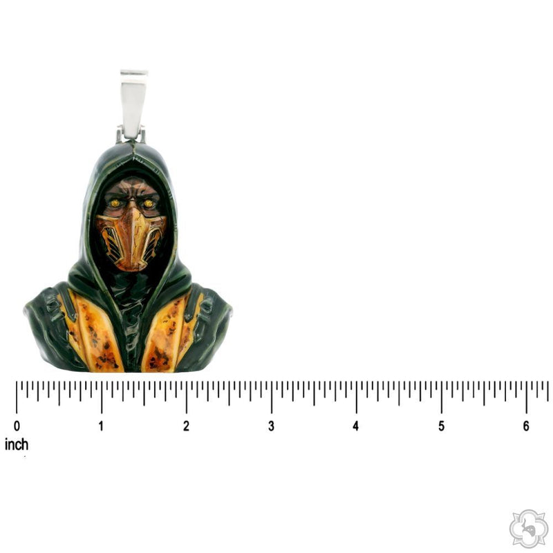 Glow In The Dark Scorpion Mask Pendant 70711 - Image 5