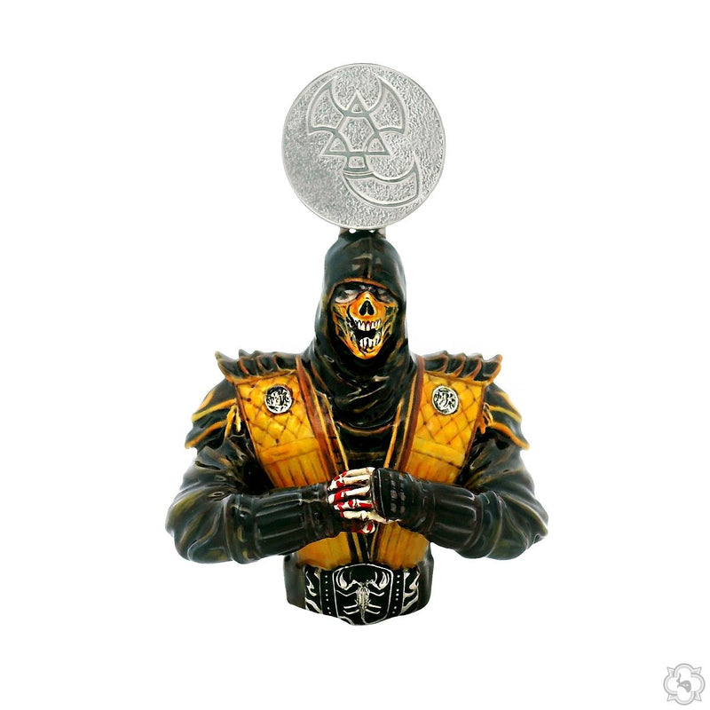 .925 Sterling Silver Scorpion Warrior Glow in Dark Pendant