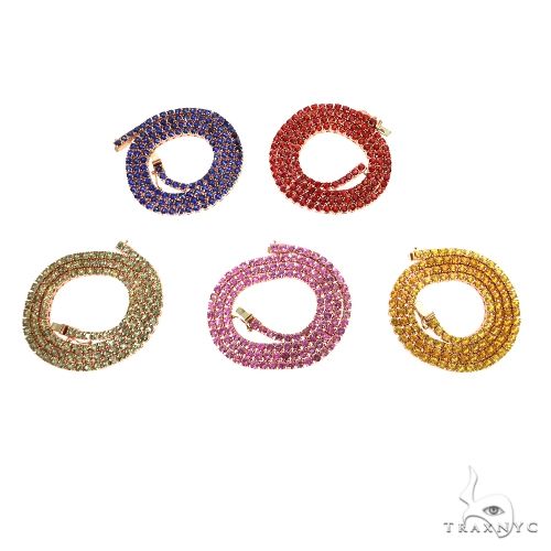 14K Gold tennis chain, photo 3 of 3