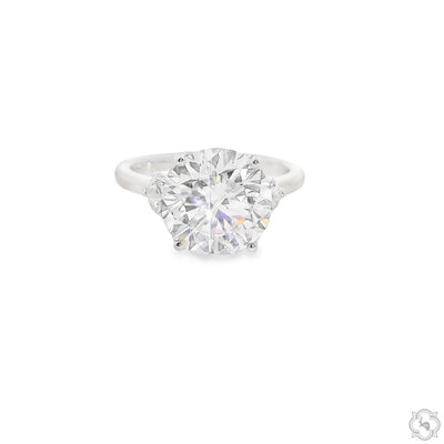 Serene 4ct Round Engagement Ring 70592 - Image 1