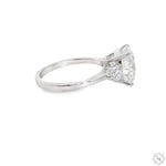 Serene 4ct Round Engagement Ring 70592 - Image 3