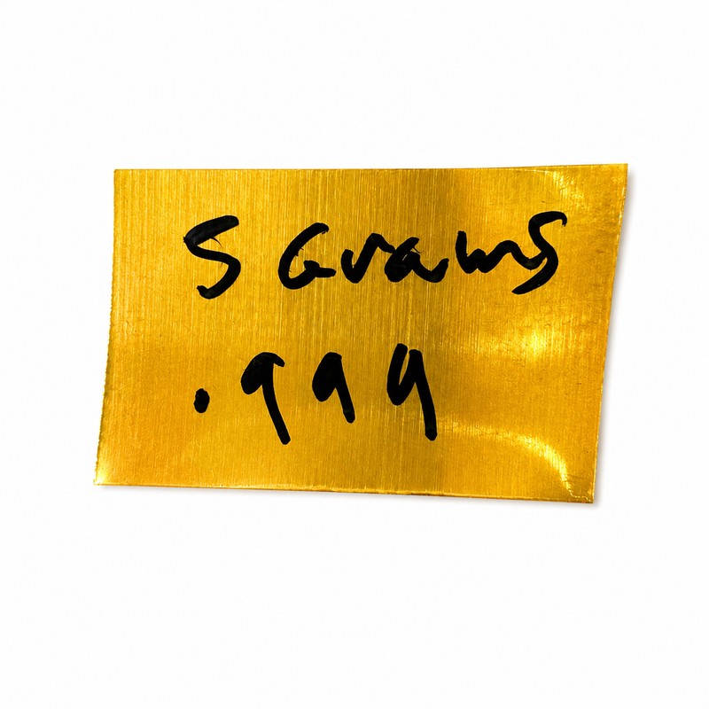 5 Gram Trax Currency Pure .999 24k Gold 71417