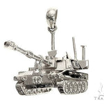 Silver Battle Tank 66458 - Image 1