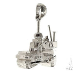 Silver Battle Tank 66458 - Image 2