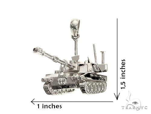 Silver Battle Tank 66458 - Image 5