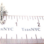 Silver Black Diamond  Cross Crucifix 32659 - Image 9