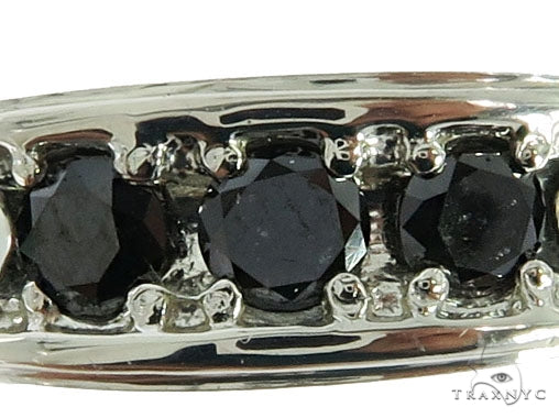 Silver Black Diamond Ring, photo 3 of 9
