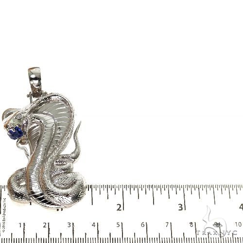 Silver Cobra Pendant 67350 - Image 5