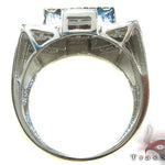 Silver Diamond Crown Ring 25651 - Image 6