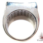 Silver Diamond Modern Ring 25653 - Image 5