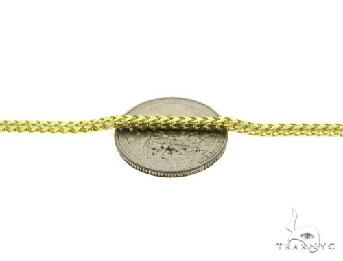 Silver Franco Link Chain 24 Inches 2.5mm   61586