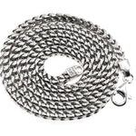 Silver Franco Pave Chain 3.8mm 22 inches 70631 - Image 3