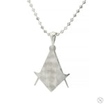 Silver Masonic Emblem Pendant - Large 70750 - Image 3