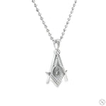 Silver Masonic Emblem Pendant -Small 70749 - Image 2