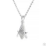 Silver Masonic Emblem Pendant -Small 70749 - Image 3