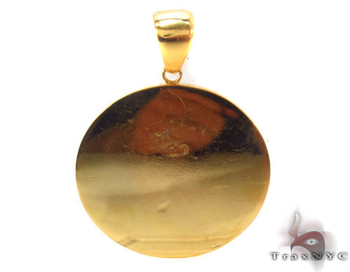 Gold Plated 925.Silver Medusa Head Pendant, photo 3 of 7