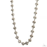 Silver Moon Cut Link Chain 4mm 69809