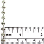 Silver Moon Cut Link Chain 4mm 24 Inches 69809 - Image 6
