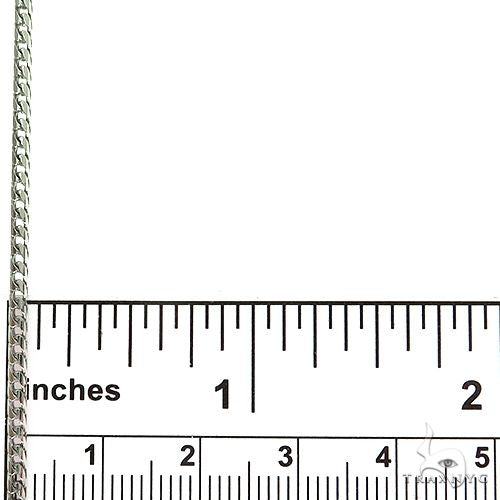 Silver Semi-Solid Franco Link Chain 2mm 22 Inches 69821 - Image 6