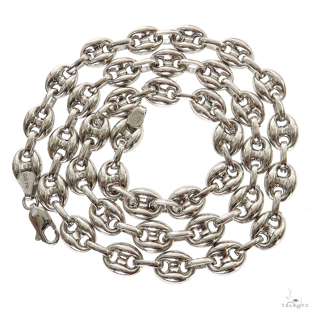 アクセサリー NEEDIS Classic Puffed Chain 6.0 Silver Semi-Solid