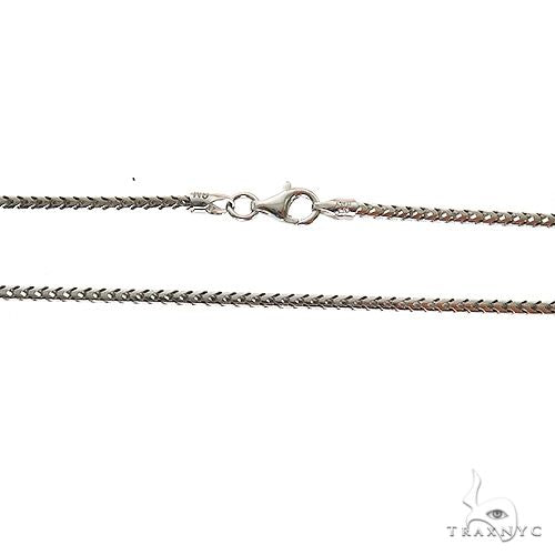 Silver Solid Franco Link Chain 1.9mm 16 Inches 69802 - Image 4