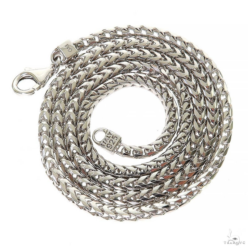.925 Silver franco chain, 3.5 mm, photo 3 of 6