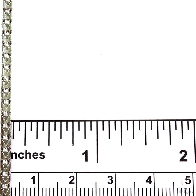 Silver Solid Franco Link Chain 3mm 22 Inches 69803 - Image 6
