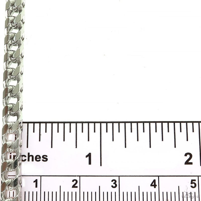 Silver Solid Franco Link Chain 5mm 24 Inches 69804 - Image 6