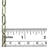 Silver Solid Paper Clip Link Chain 5.7mm 24 Inches 69837 - Image 5