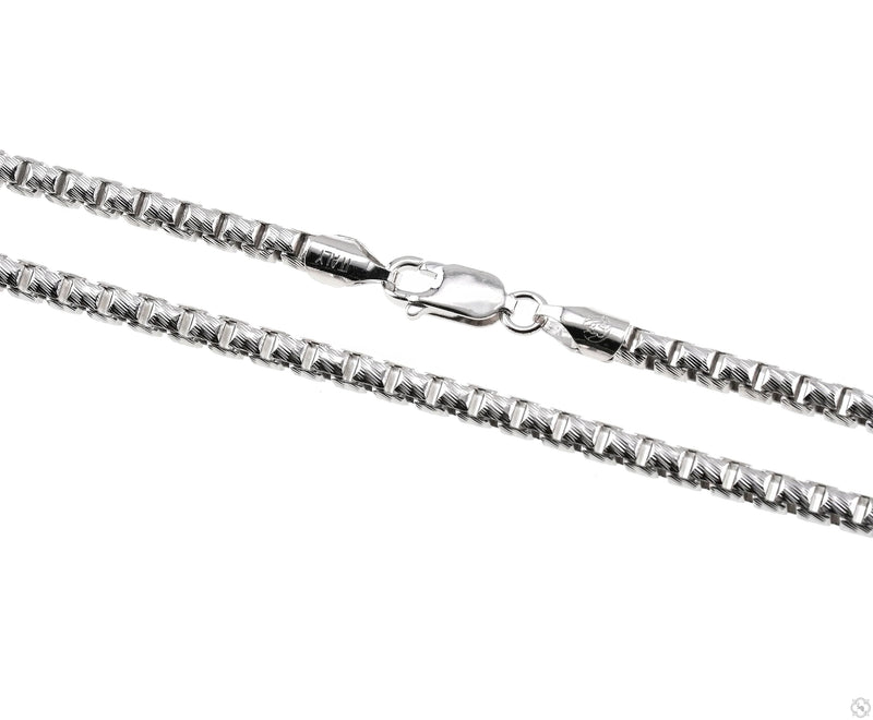 .925 Silver box chain, photo 3 of 6