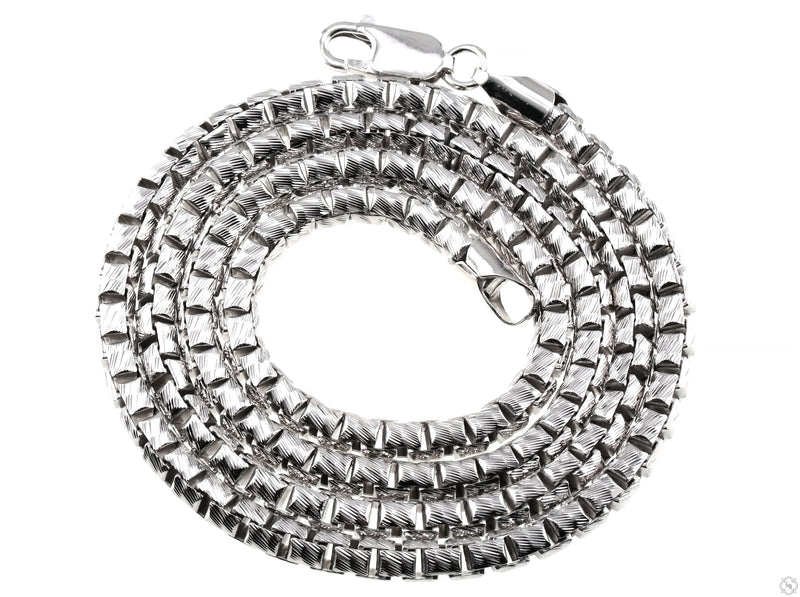.925 Silver box chain, photo 4 of 6