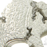 Silver Spartan Mask TraxNYC Prong Diamond Ring 57663 - Image 4