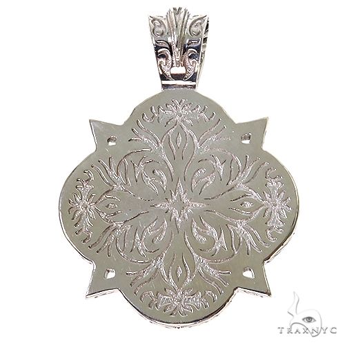 Silver Trax Logo Pendant 67649 - Image 4