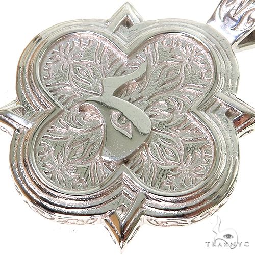 SOLD OUT! Silver Trax Logo Pendant Set  With Franco Chain, photo 3 of 6