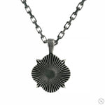 Silver TraxNYC Logo Antiqued Finish Pendant Set With Cable Chain - Limited Edition 70848 - Image 4