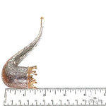 Silver and Gold Smoking Crown Diamond Pipe 67555 - Image 8