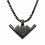 Silver B-2 Bomber Pendant Set 71294