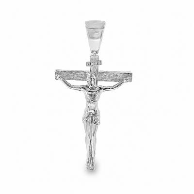 Silver Crucifix Jesus Cross Small 71146