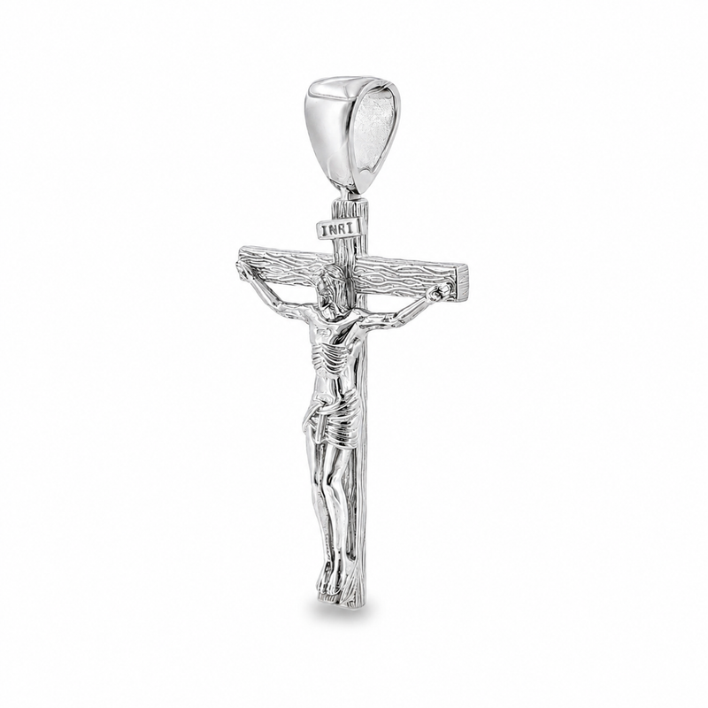 Silver Crucifix Jesus Cross Small 71146