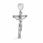 Silver Crucifix Jesus Cross Small 71146