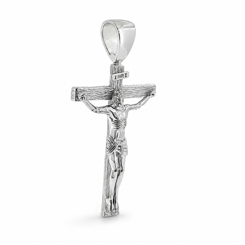 Silver Crucifix Jesus Cross Small 71146