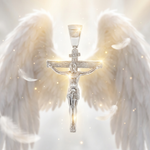 Silver Crucifix Jesus Cross Small 71146