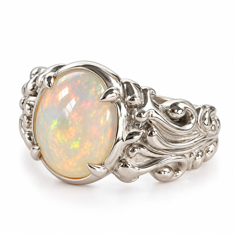 Silver Starry Night Ring, view 2