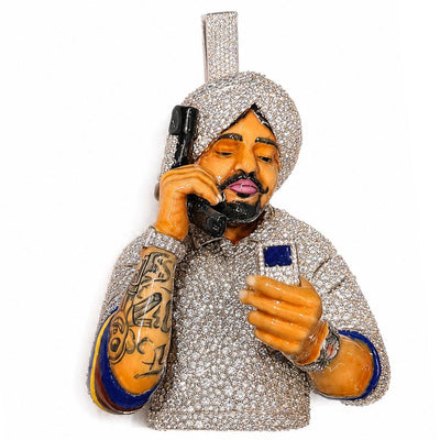 Singh Sidhu Punjabi Rapper Pendant 71430