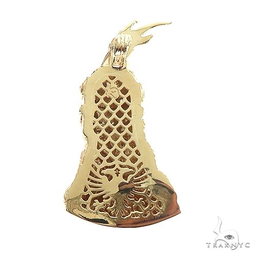14K Gold Skanderbeg Albanian Military Commander Pendant, photo 5 of 7