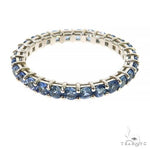 Sky Blue Sapphire Eternity Ring 67400 - Image 2